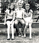 Marianne Rudolph, Bill Brown, Charlotte Dutton 1957